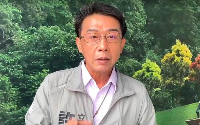 民进党立委许智杰坦言，台海的确存在一点危机。（许智杰办公室提供／游念育台北传真）