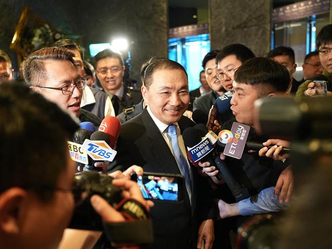 新北市长侯友宜昨日被国民党正式徵召为2024总统参选人。（本报资料照）