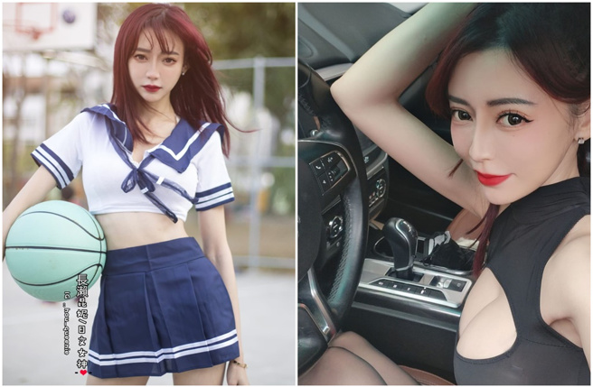 性感网红长濑昆妮。（图／长濑昆妮/日文女神 脸书）