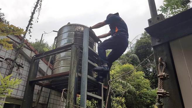 福山植物园今遭恐吓放置炸弹，警方搜索各处并未发现疑似爆裂物品。（民眾提供／李忠一宜兰传真）