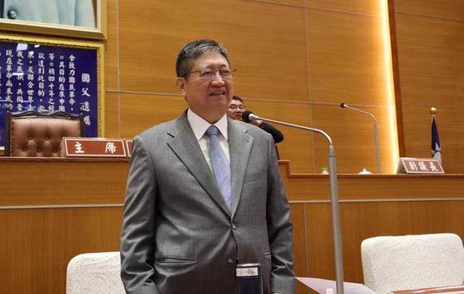 新竹县长杨文。（本报资料照）