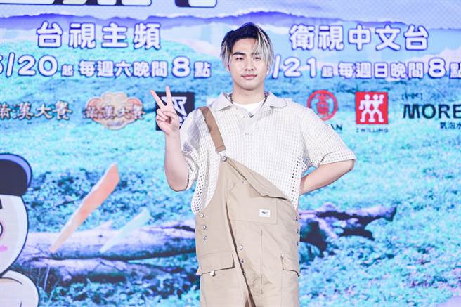 鹿希派透露有事前徵求老爸吴宗宪同意才参与节目。（罗永铭摄）