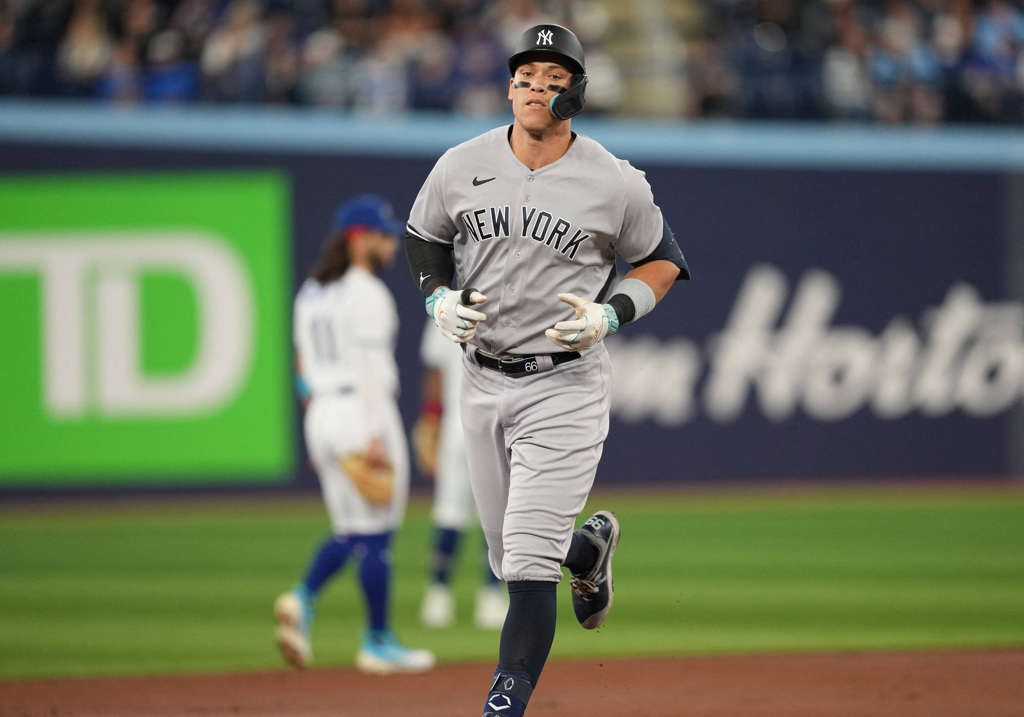 ESPN Stats & Info on X: Aaron Judge's 1st-inning home run was his 32nd  career HR against the Blue Jays, breaking a tie with Jorge Posada for the  most by a Yankees