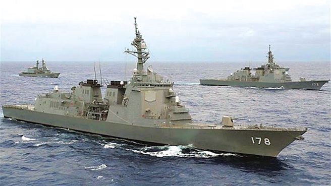 图为日本足柄号神盾舰。（图／日本海上自卫队）