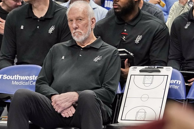 帕波维奇确定跟马刺之间的合约已经到期了。(美联社资料照)