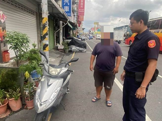 男子跑遍屏北吃霸王餐，店家贴影像示警、警方火速逮人。(警方提供)