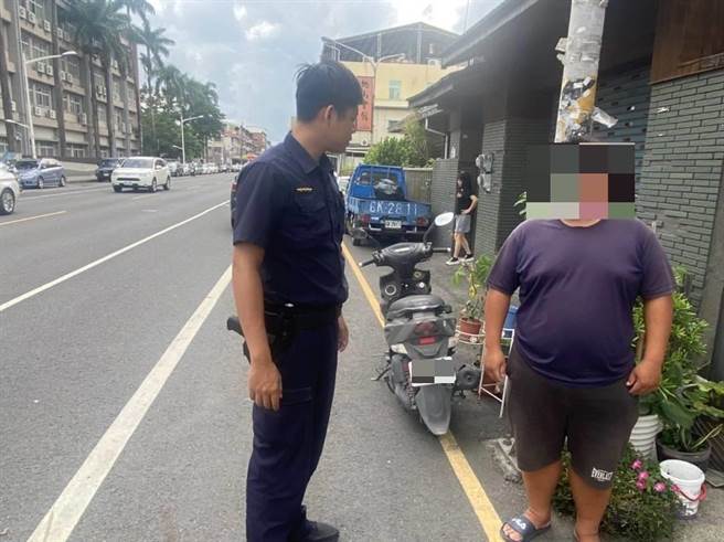 男子跑遍屏北吃霸王餐，店家贴影像示警、警方火速逮人。(警方提供)