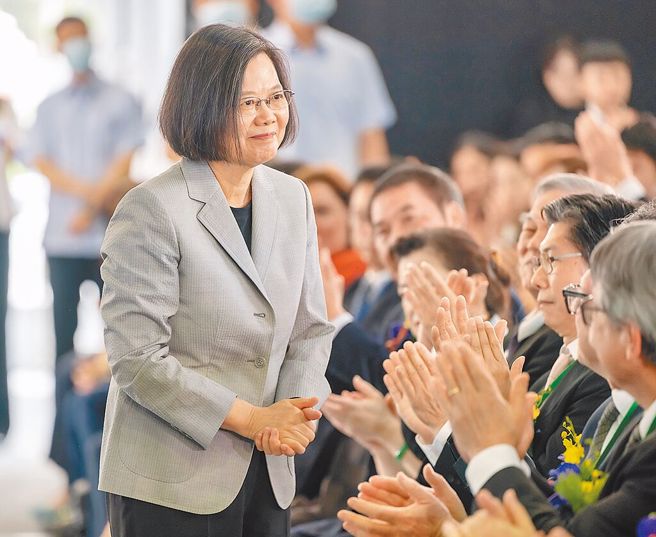 总统蔡英文。（总统府提供）
