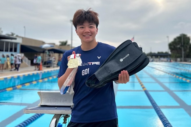 何品莉。(台中市运动局提供)