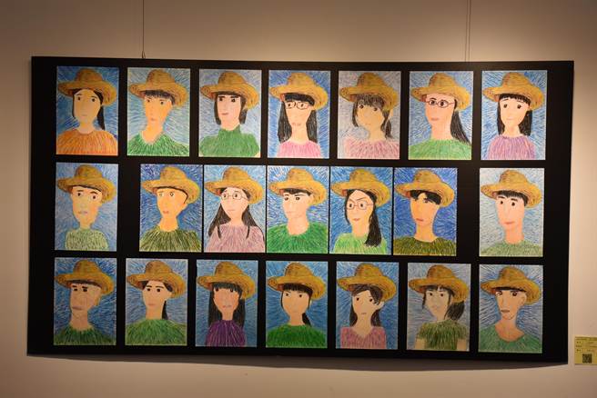 苗栗县政府与广达基金会推游于艺学生成果展，19日开幕。（谢明俊摄）