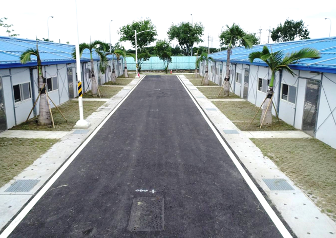 乌日(前竹地区)区段徵收安置措施提供16户中继住宅供安置户使用，落实居住权及生存权保障。(图/臺中市政府地政局提供)