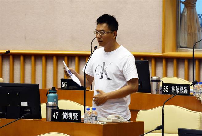 挑战艰困选区？屏东蓝营议员黄明贤首松口：若党中央徵召就选立委。(林和生摄)