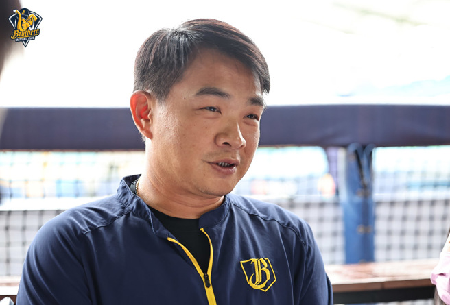中信兄弟总教练彭政闵。（中信兄弟提供）