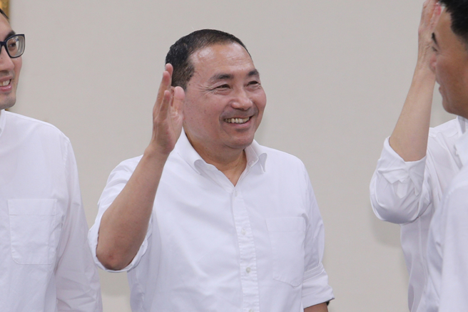 国民党中央17日召开中常会，确定徵召新北市长侯友宜出马，参选2024总统大选。（资料照，黄世麒摄）