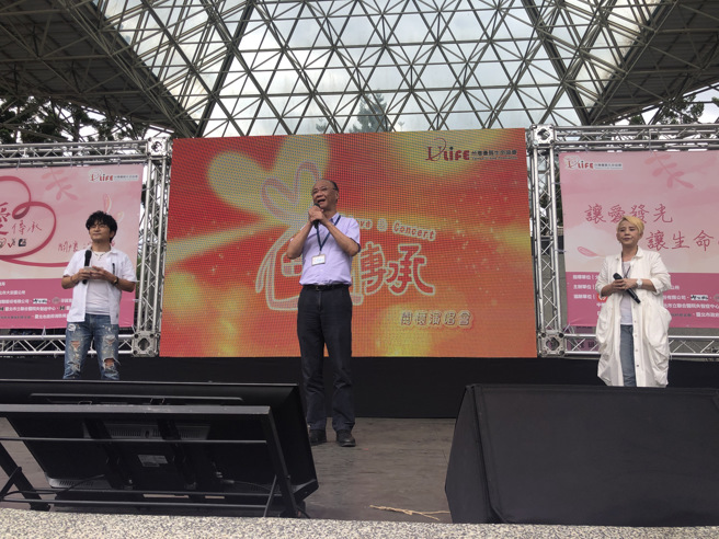 民政局陈永德局长蒞临现场致词。(戴志扬翻摄)