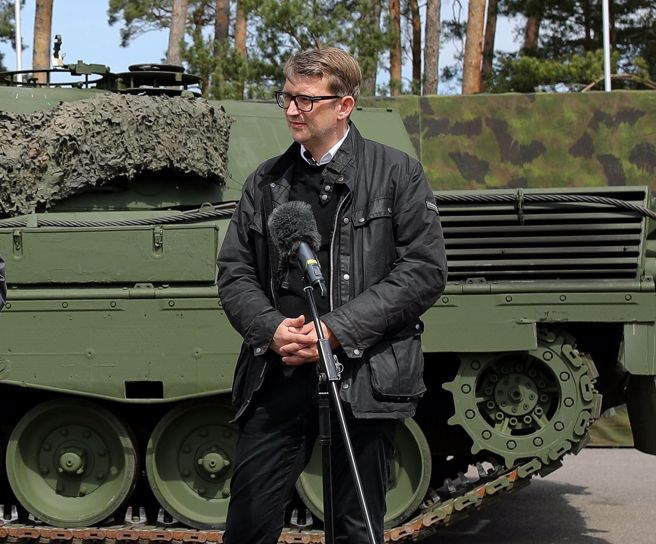 丹麦代理国防部长波尔森（Troels Lund Poulsen）。(图/路透社)