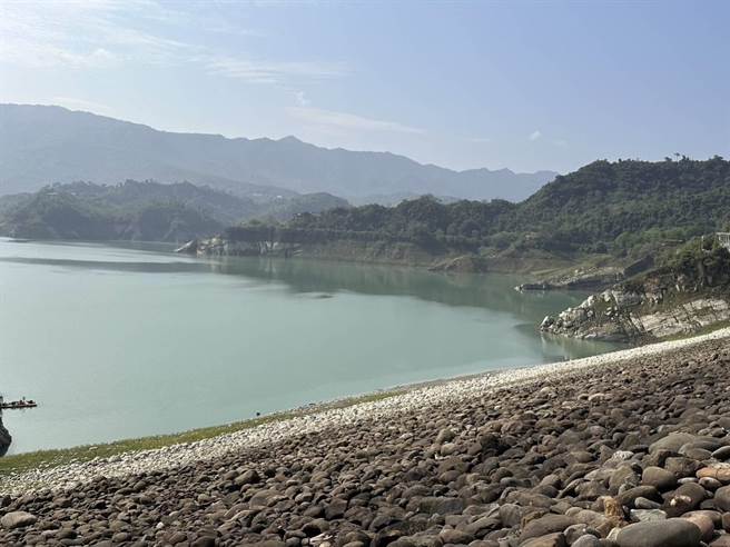 曾文水库集水区在19日的暴雨后已下了89毫米雨量。（南水局提供／程炳章台南传真）