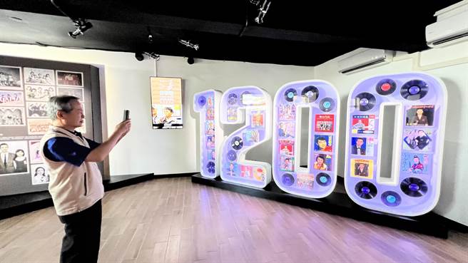 馆内规画7大主题，讲述文夏的音乐人生。（张毓翎摄）