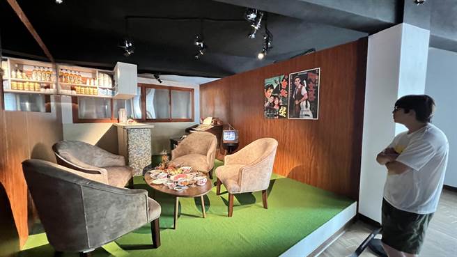 馆内规画7大主题，讲述文夏的音乐人生。（张毓翎摄）