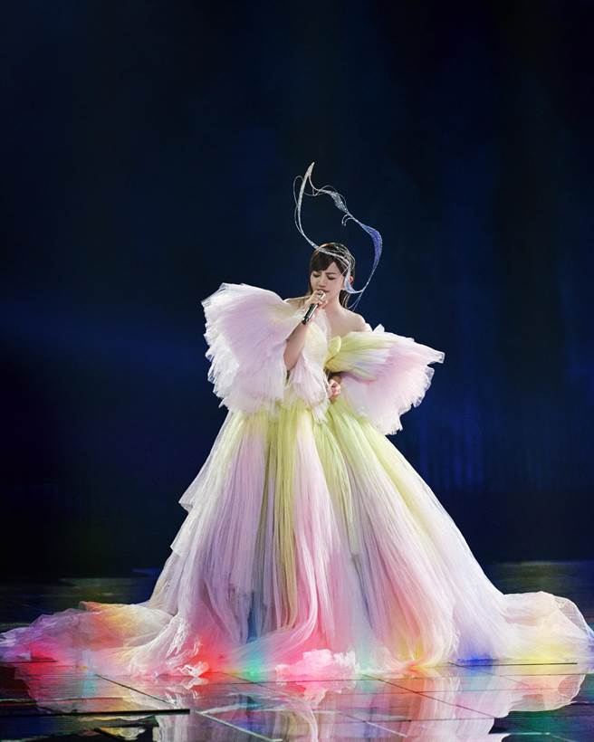 梁靜茹今晚在上海舉辦演唱會。（超級圓頂提供）