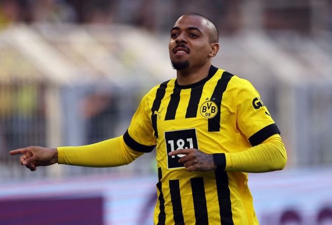 荷兰前锋 唐耶尔·马伦本赛季为多特蒙德攻进9球（图片来源︰达志影像）