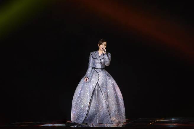 梁静茹今晚在上海举办演唱会。（超级圆顶提供）