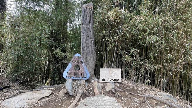 屏风山海拔约3250公尺，是台湾百岳「九嶂」之一，与羊头山、毕禄山跟白姑大山等3座登山口位在中横公路沿线上的百岳被归类为「中横四辣」。（罗亦晽摄）