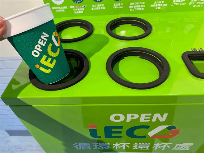7-11「OPEN iECO循环杯服务」让上班族能够轻松借杯使用。（7-11提供）