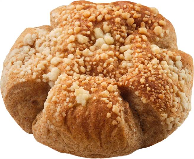 OKmart「岩岛成-奶酥蔓越莓熟麸麵包」，38元。（OKmart提供）