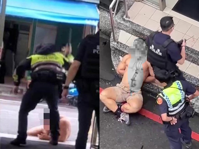 石明谨表示，员警不能因自己也情绪失控就打人，直言「警察跟流氓做一样的事情，还可以领政府薪水好棒棒」，劝该员警寻求和解，降低刑罚。（翻摄照片）