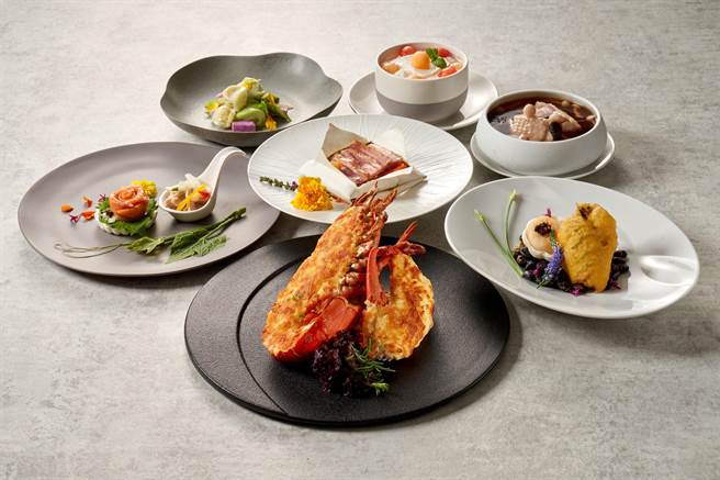 一张餐券即可享用福容桃园机捷A8店「芝香龙舞凤巧味套餐」。(福容大饭店提供)