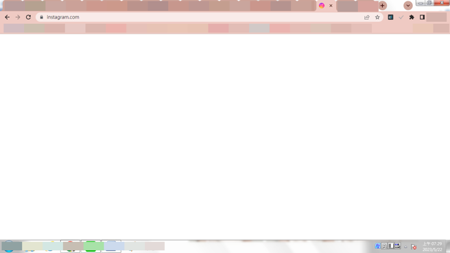 网页版呈现一面空白。（图／翻摄自网页版）