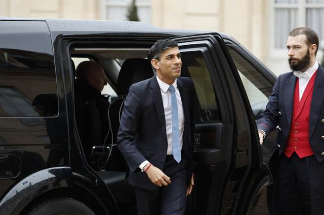 图为英国首相苏纳克。（摘自新华社）