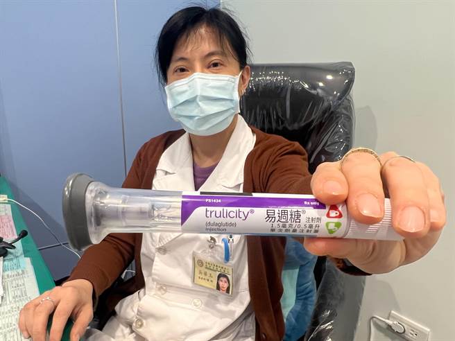苑里里仁诊所医师吴华玉表示，单只有靠肠泌素减重效果有限。（苑里里仁诊所提供／李京升苗栗传真）