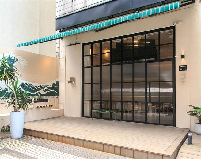 OSSU Handroll Bar店外空景。（OSSU提供）