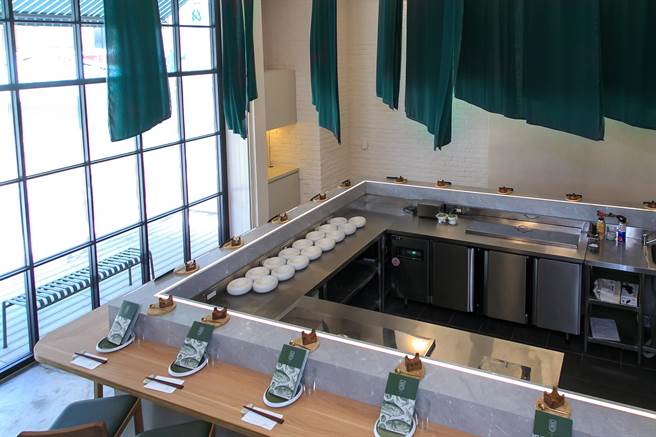 OSSU Handroll Bar店内空景。（OSSU提供）