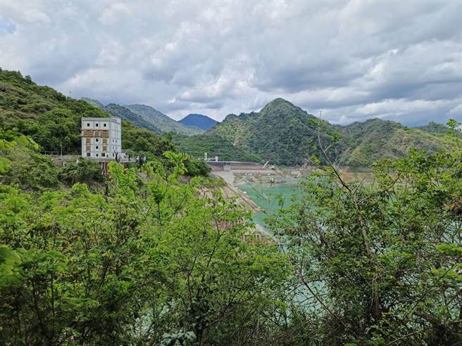 曾文水库受惠519暴雨，水库蓄水率持续微幅回升，也是今年首见连日蓄水率回升的情况。（南水局提供／程炳璋台南传真）