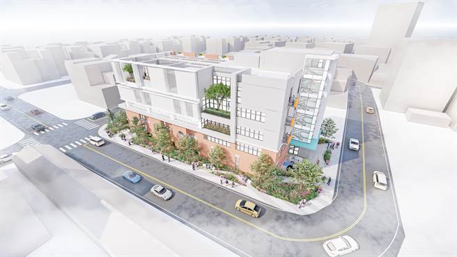 鹿港区综合行政大楼整合警政、户政、社政与卫政，规画1楼为彰化县警察局鹿港分局福兴分驻所，2楼为福兴乡户政事务所及福兴分驻所，3楼为育儿亲子馆与公设民营托婴中心。(彰化县政府提供／吴建辉彰化传真)