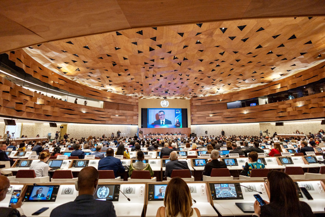 第76届世界卫生大会（WHA）22日确定排除邀请台湾参加本届会议。（图／路透社）