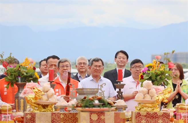 嘉义科学园区核定至今仅1年多，今由行政院长陈建仁主持开工动土祈福典礼。（吕妍庭摄）