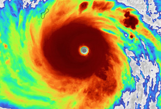 瑪娃颱風核心紮實 強度「5級巔峰」穿越這地 專家也瑟瑟發抖