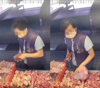 豬肉攤發現豬肉短少 調畫面驚見阿嬤俐落手法