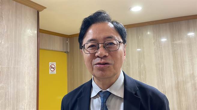 桃园市长张善政。(蔡依珍摄)