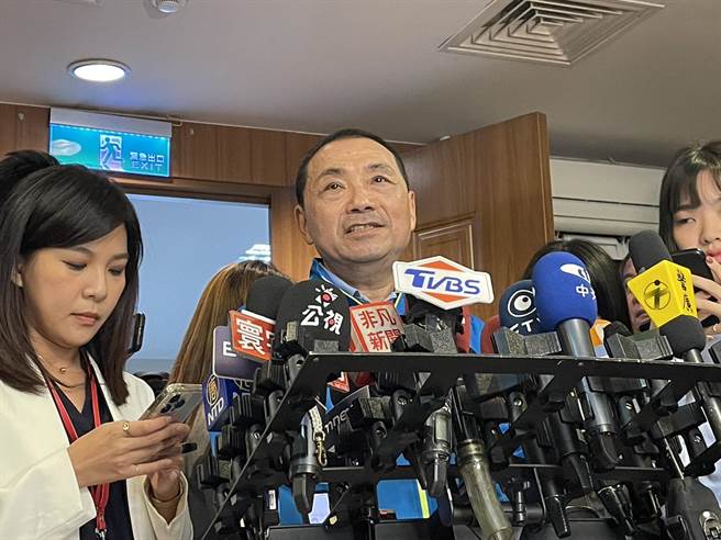 传国民党中央正安排侯友宜9月访美。（王扬杰摄）