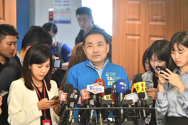 侯友宜再度痛批政治人物使用诈骗集团的房子、车子。（王扬杰摄）