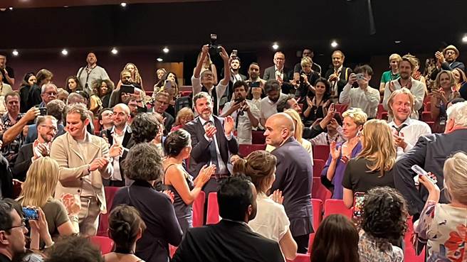 《殖民之路》在坎城首映获掌声7分钟。（文策院提供）