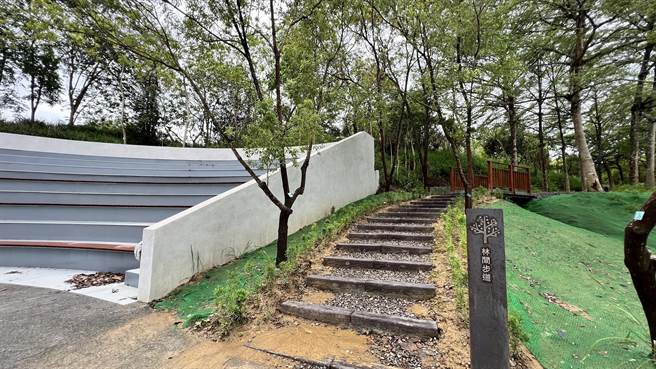 经南市府斥资5500万元改善后，虎头山运动公园焕然一新。（张毓翎摄）