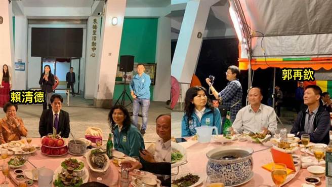 国民党台北市立委参选人徐巧芯22日于脸书上揭露，民进党总统参选人、党主席赖清德，与学甲炉渣案主嫌、台南88枪击案关系人郭再钦同桌吃饭的照片，质疑赖清德曾称不认识郭再钦根本是说谎。（摘自徐巧芯脸书）