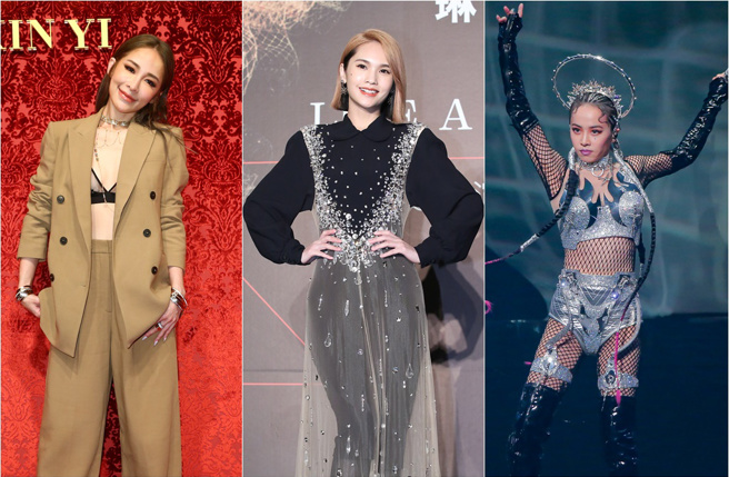 萧亚轩、蔡依林、杨丞琳舞技引发讨论。（图／中时资料照）