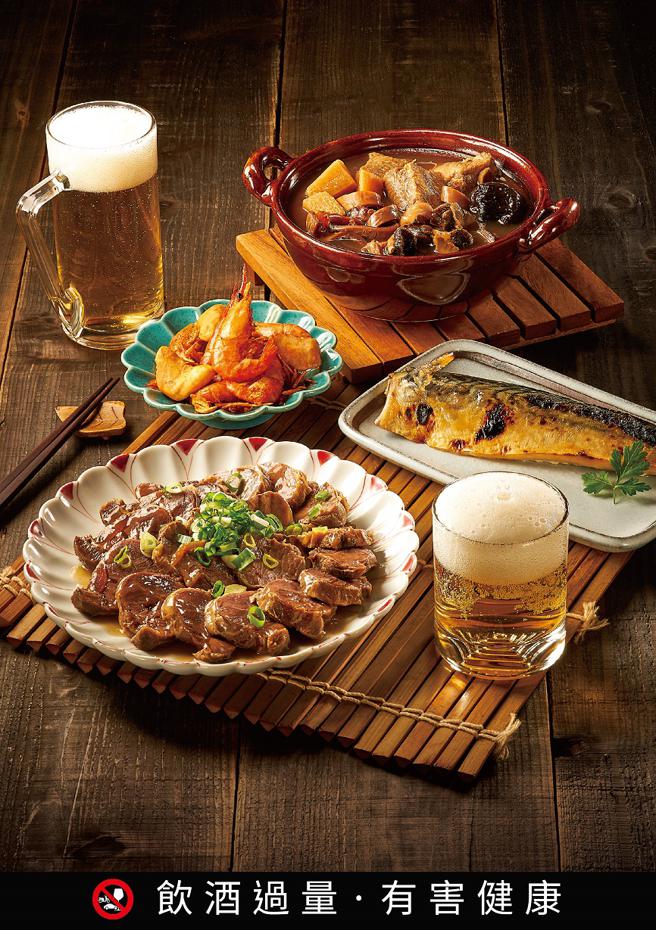 全联自有调理品牌美味堂，今年开发多款下酒菜，可望带动类别业绩较去年同期成长2成。（全联提供）